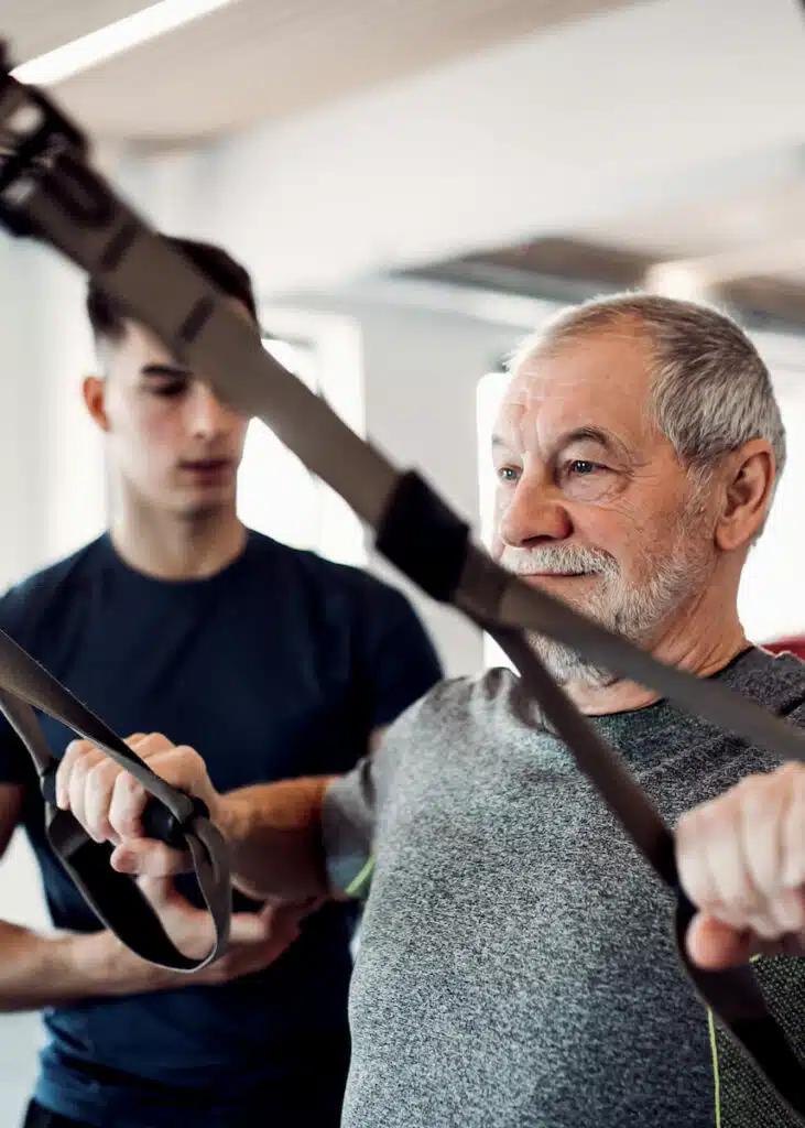 Exercice en groupe de TRX