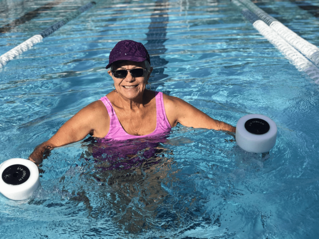 Votre échauffement avant votre cours d'aquagym